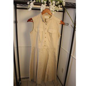 Calvin Klein Safari Style Dress